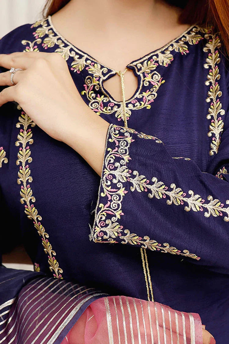 Picture of Modest - Women's 3 Piece Suit - Gulnoor - Available at Raja Sahib