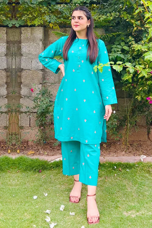 Picture of <!--bou-->Modest - Women's 2 Piece Suit - Saira - Available at Raja Sahib