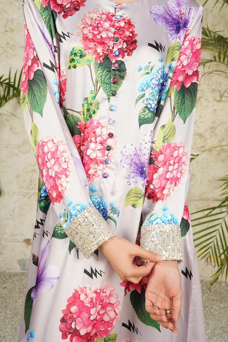 Picture of <!--anm-->Stitch Vibes - Ravayah Eid Collection Vol 1 - Celeste Floraison Dress - Available at Raja Sahib