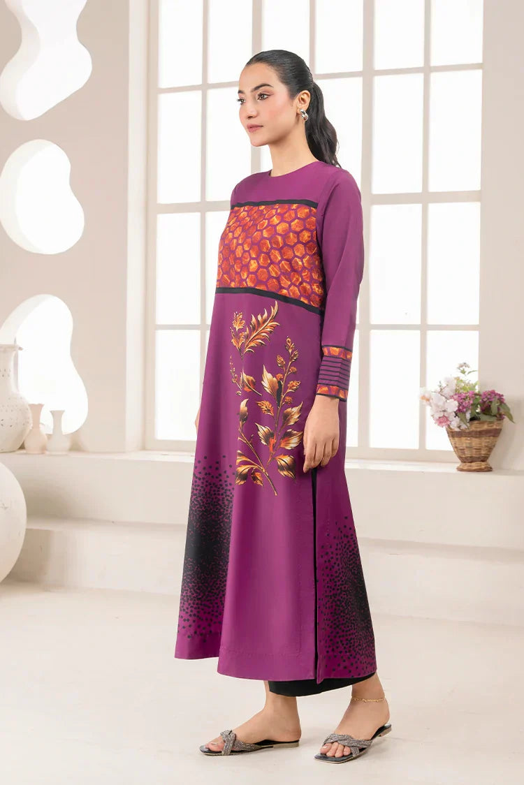 Picture of <!--bnx-->Stitch Vibes - Ravayah Eid Collection Vol 1 - Mulberry Muse Shirt - Available at Raja Sahib