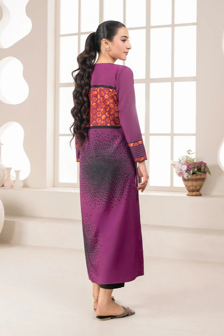 Picture of <!--bnx-->Stitch Vibes - Ravayah Eid Collection Vol 1 - Mulberry Muse Shirt - Available at Raja Sahib