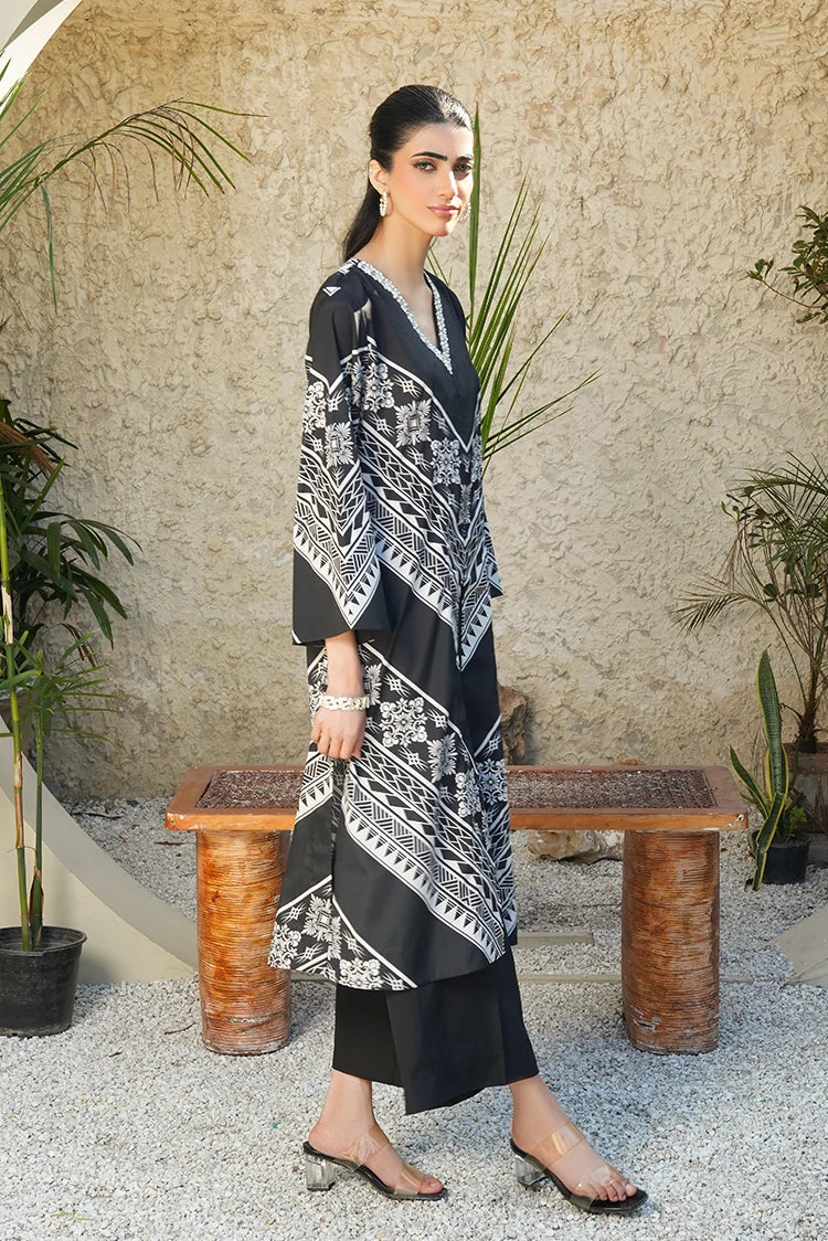 Picture of <!--anq-->Stitch Vibes - Ravayah Eid Collection Vol 1 - Noirella Shirt - Available at Raja Sahib