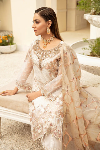 Picture of Ramsha - M 509 Minhal Embroidered Chiffon Collection Vol 5 - Available at Raja Sahib