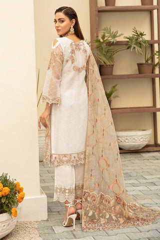 Picture of Ramsha - M 509 Minhal Embroidered Chiffon Collection Vol 5 - Available at Raja Sahib