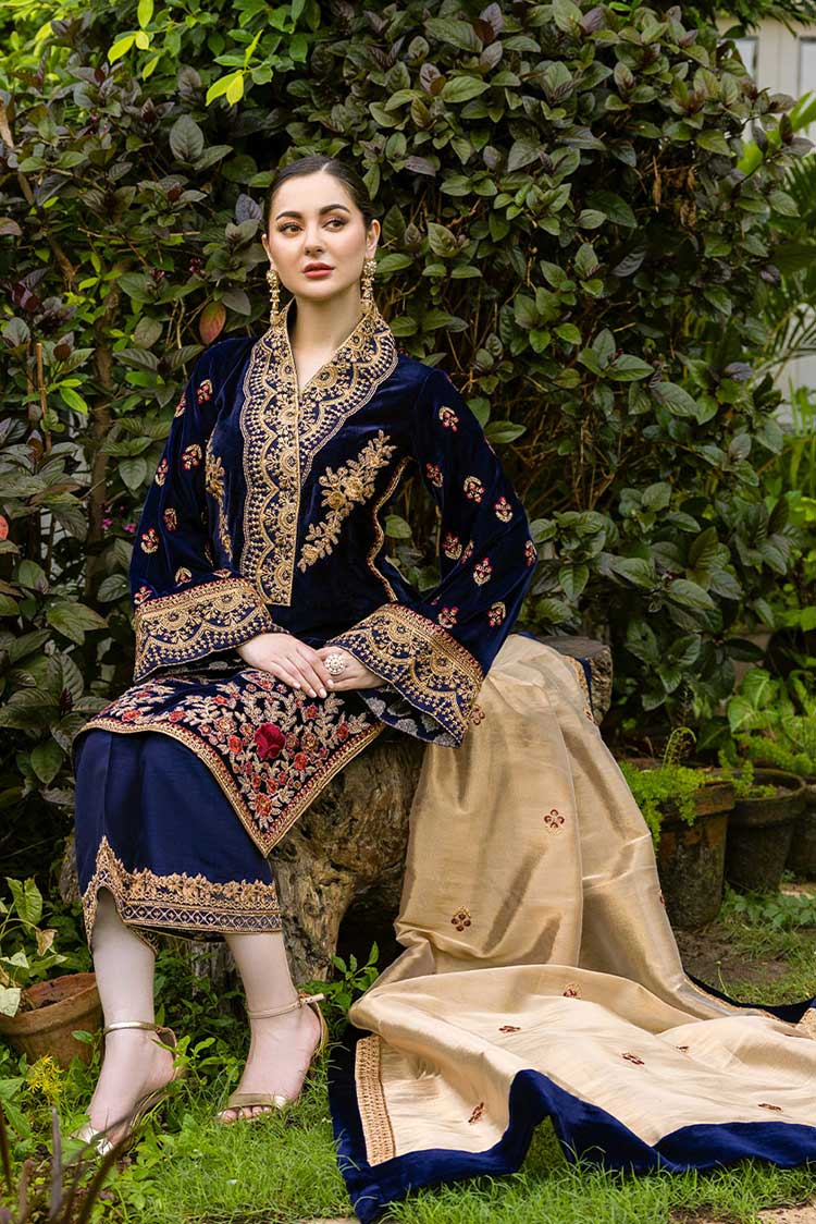 Picture of <!--aib-->Zainab Chottani - 03 Aashna Velvet Collection - Available at Raja Sahib