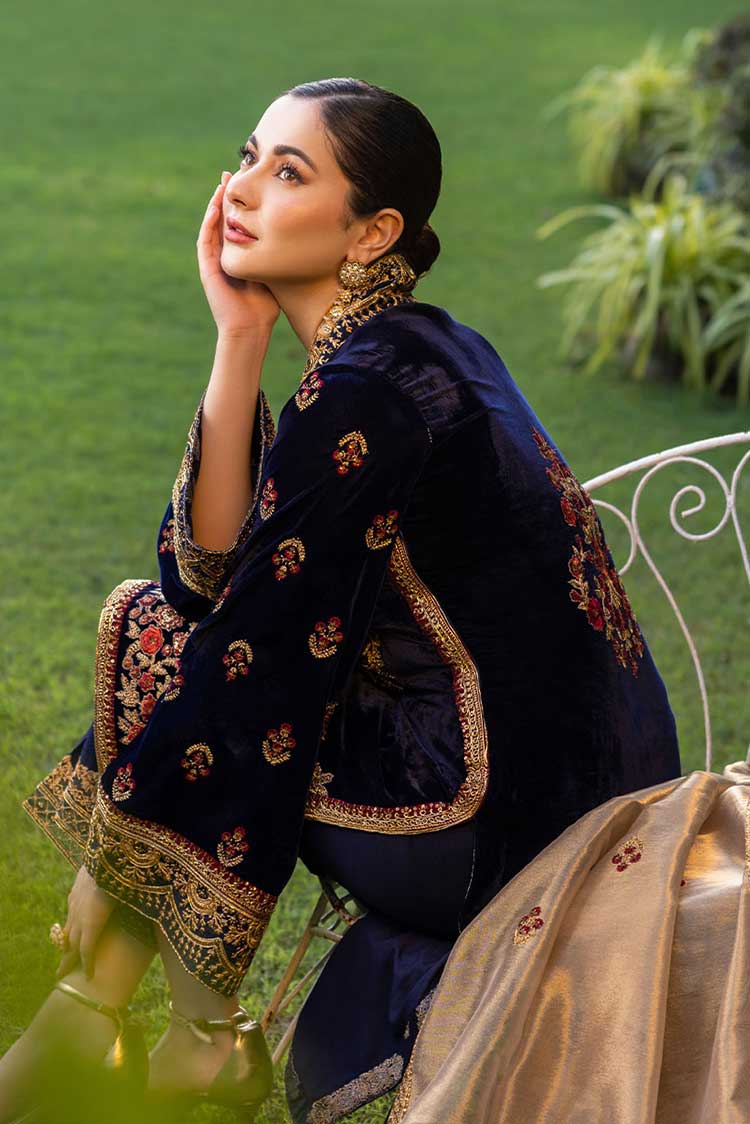 Picture of <!--aib-->Zainab Chottani - 03 Aashna Velvet Collection - Available at Raja Sahib