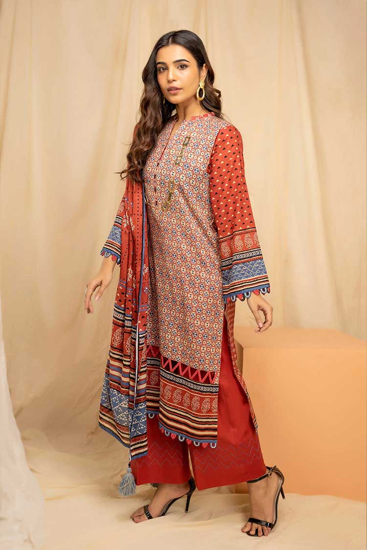 Picture of <!--wj-->Lakhany - 3 PC Printed Lawn Suit SR96A Komal Prints Printed Lawn Collection - Available at Raja Sahib