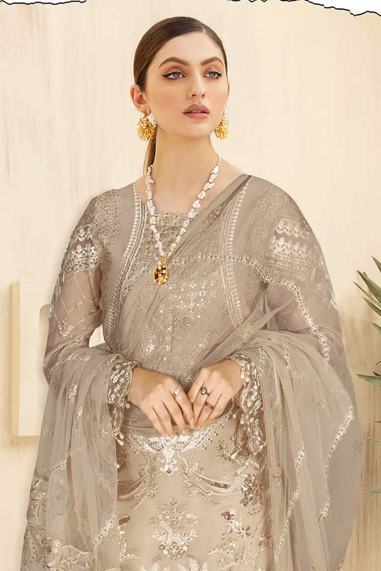 Picture of Ramsha - K 101 Kashish Weightless Chiffon Collection Vol 1 - Available at Raja Sahib