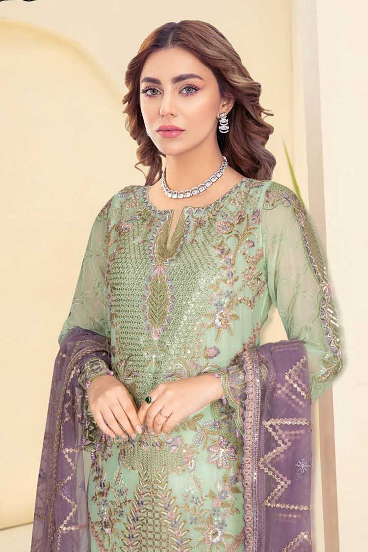Picture of Ramsha - K 103 Kashish Weightless Chiffon Collection Vol 1 - Available at Raja Sahib