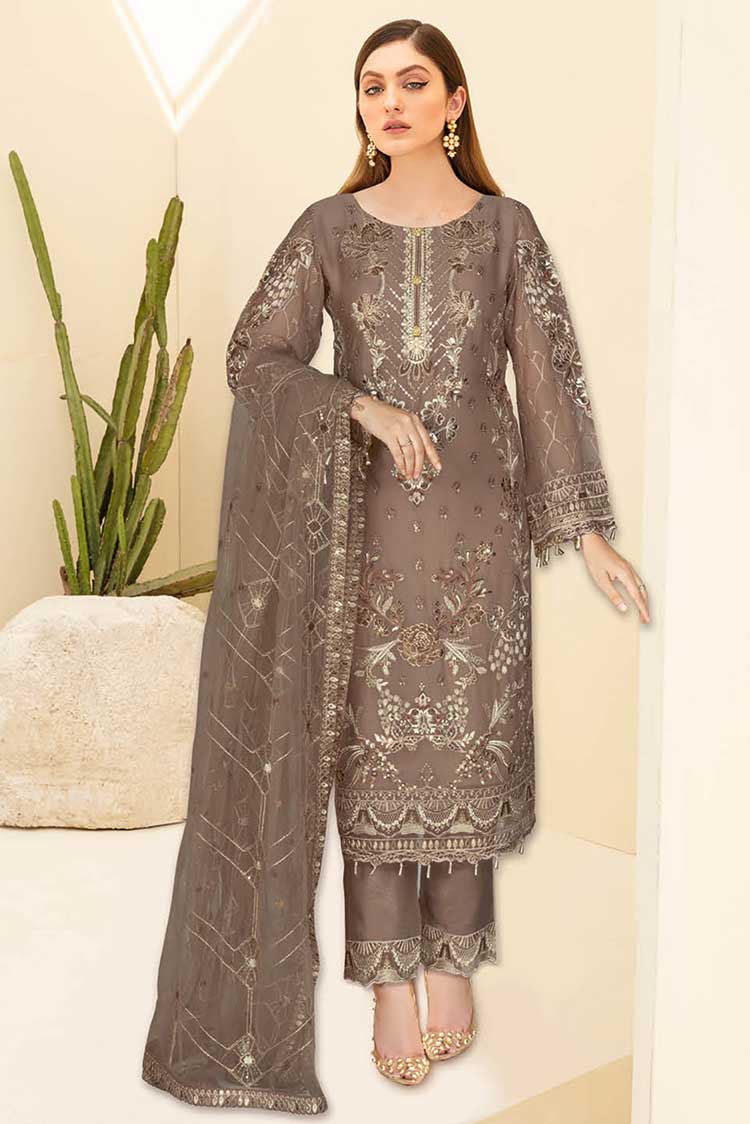 Picture of Ramsha - K 108 Kashish Weightless Chiffon Collection Vol 1 - Available at Raja Sahib