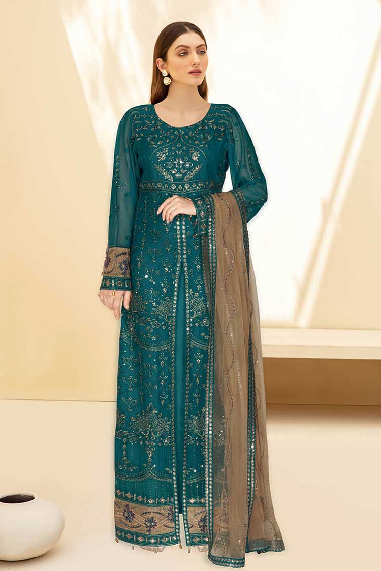 Picture of Ramsha - K 110 Kashish Weightless Chiffon Collection Vol 1 - Available at Raja Sahib