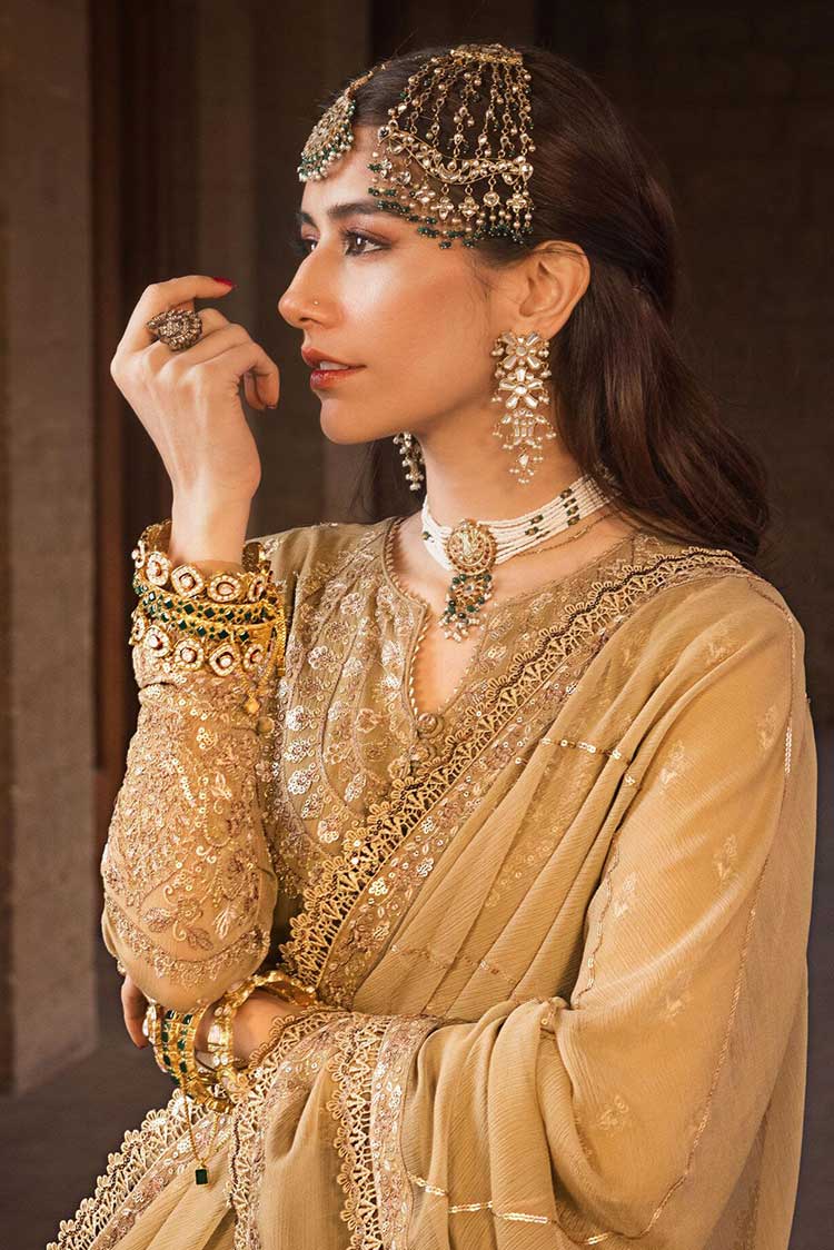 Picture of <!--ahu-->Asim Jofa - AJMQ 11 The Mughal Queen Lucknowi Chikankaari Collection - Available at Raja Sahib