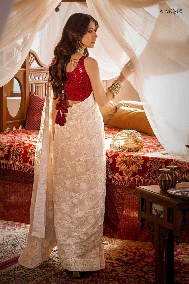 Picture of <!--ahv-->Asim Jofa - AJMQ 05 The Mughal Queen Lucknowi Chikankaari Collection - Available at Raja Sahib