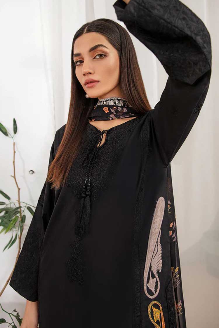 Picture of Charizma - CM 02 Monochrome Embroidered Lawn Collection Vol 1 - Available at Raja Sahib