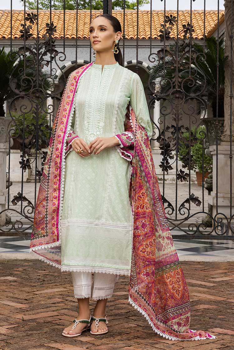 Picture of <!--aho-->Zainab Chottani - 7A Coraline Tahra Embroidered Lawn Collection - Available at Raja Sahib