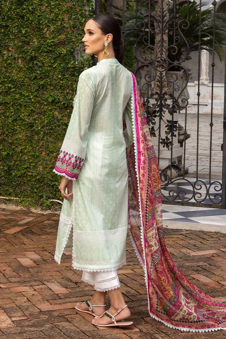 Picture of <!--aho-->Zainab Chottani - 7A Coraline Tahra Embroidered Lawn Collection - Available at Raja Sahib