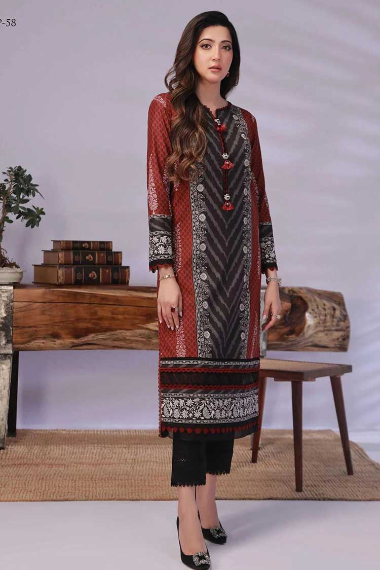 Picture of Asim Jofa - AJBP 58 (1 PC) Basic Prints Collection Vol 2 - Available at Raja Sahib