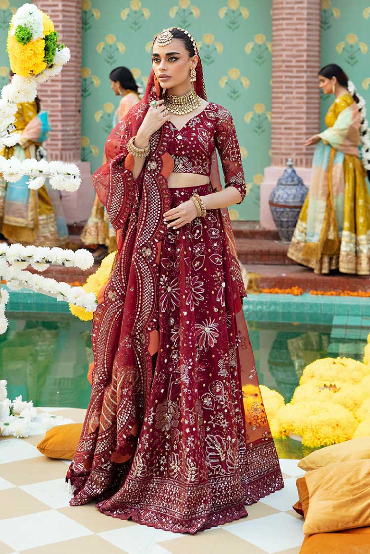 Picture of <!--ahh-->Nureh - NL 53 Mahro Jhoomro Luxury Formals - Available at Raja Sahib