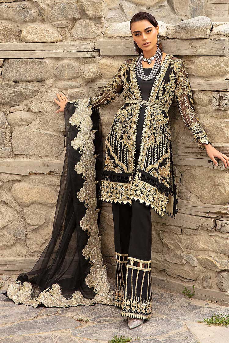Picture of <!--agz-->Maryam Hussain - MLF23 01 Husn Marwa 4 Piece Festive Collection - Available at Raja Sahib