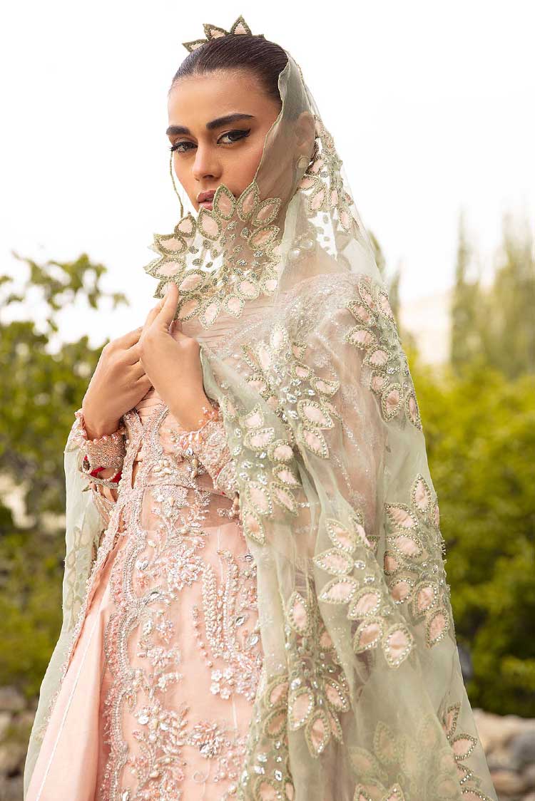 Picture of <!--vh-->Maryam Hussain - MLF23 03 Shahnoor Marwa 4 Piece Festive Collection - Available at Raja Sahib