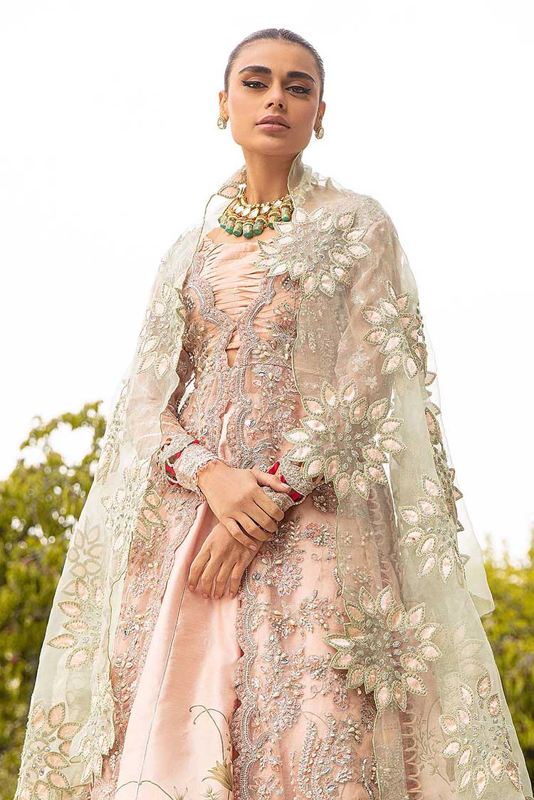 Picture of <!--vh-->Maryam Hussain - MLF23 03 Shahnoor Marwa 4 Piece Festive Collection - Available at Raja Sahib