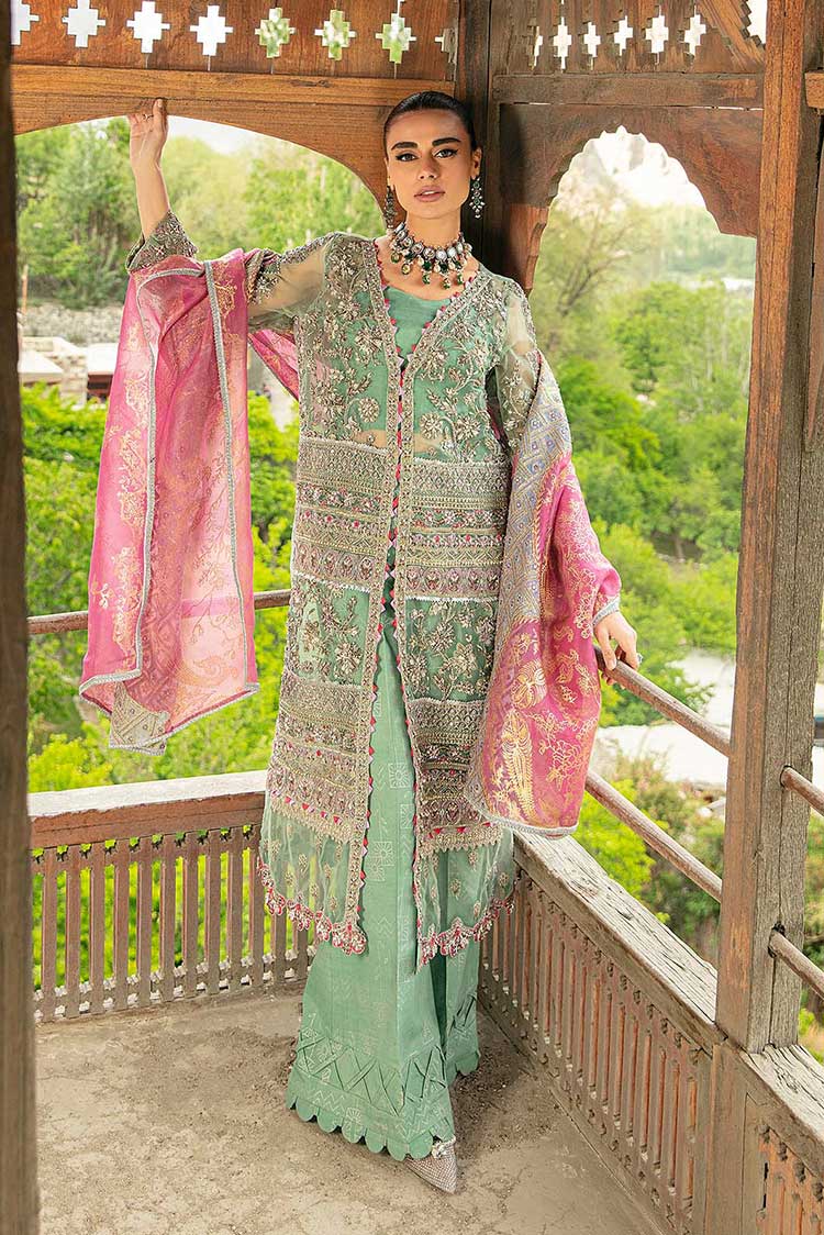 Picture of <!--vf-->Maryam Hussain - MLF23 07 Dastaan Marwa 4 Piece Festive Collection - Available at Raja Sahib