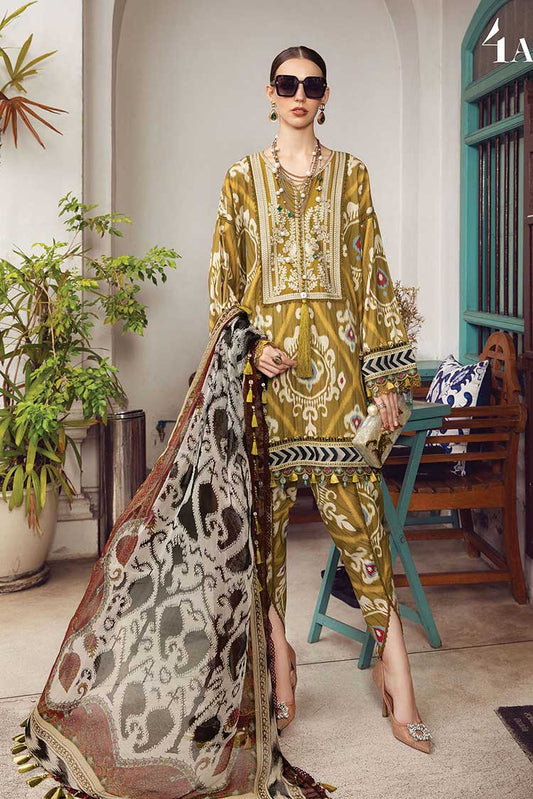 Picture of Maria B - Design 4A M Prints Fall Edit - Available at Raja Sahib