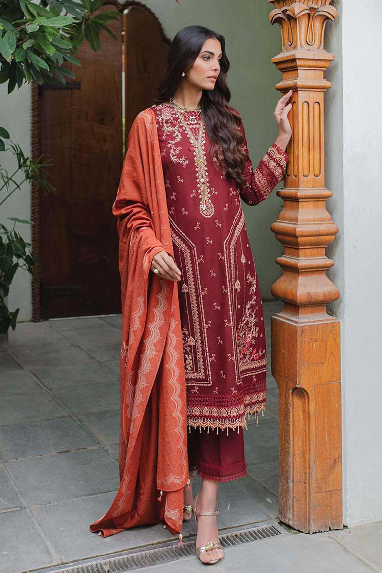 Picture of <!--afn-->Qalamkar - SC 01 Freya Luxury Winter Collection - Available at Raja Sahib