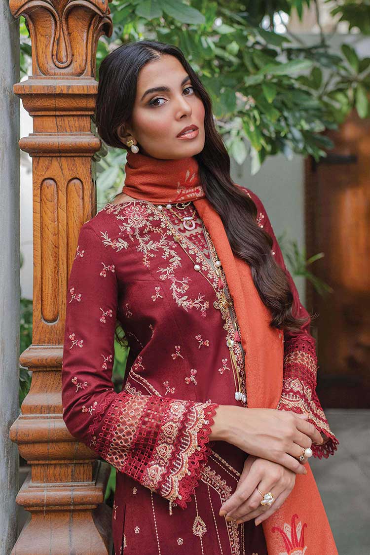 Picture of <!--afn-->Qalamkar - SC 01 Freya Luxury Winter Collection - Available at Raja Sahib