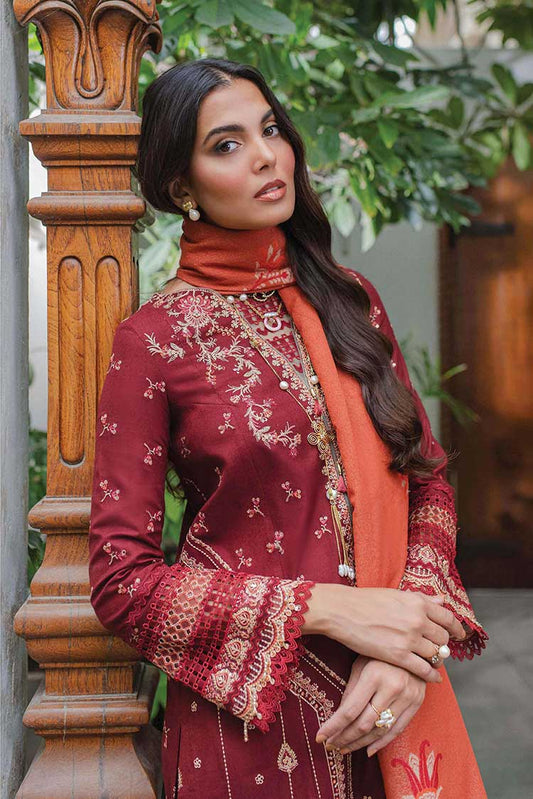 Picture of <!--afn-->Qalamkar - SC 01 Freya Luxury Winter Collection - Available at Raja Sahib