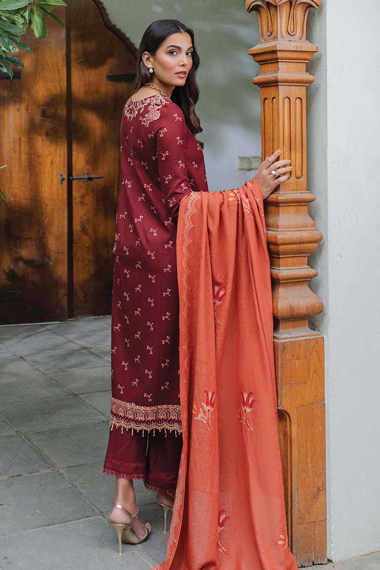Picture of <!--afn-->Qalamkar - SC 01 Freya Luxury Winter Collection - Available at Raja Sahib