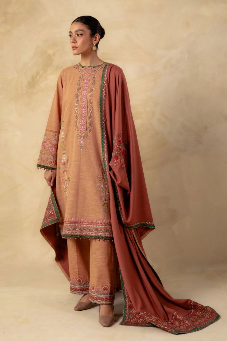 Picture of Zara Shahjahan - Design 7A Coco Winter Collection - Available at Raja Sahib