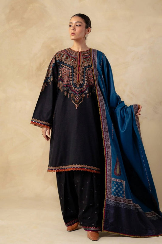 Picture of Zara Shahjahan - Design 8B Coco Winter Collection - Available at Raja Sahib