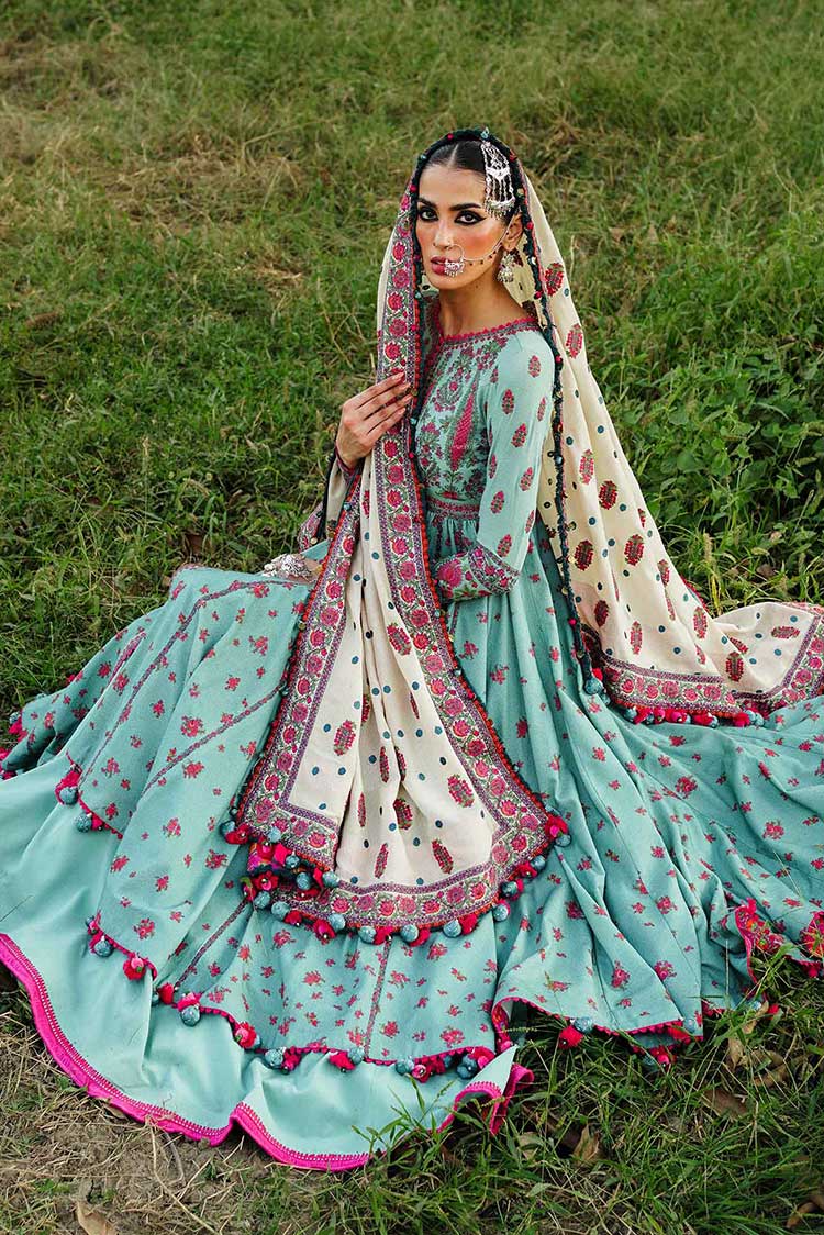 Picture of <!--afk-->Hussain Rehar - 09 Ferozi Karandi Autumn Winter Collection - Available at Raja Sahib