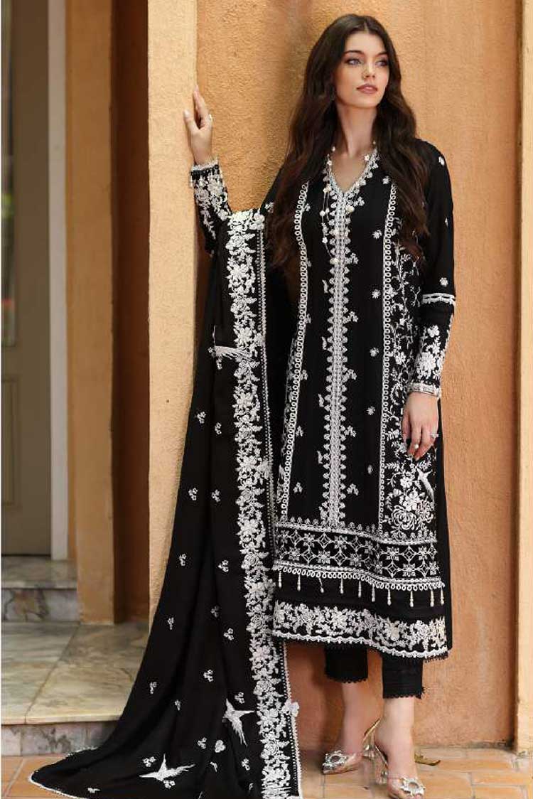 Picture of <!--tl-->Noor by Saadia Asad - Design 01 Noor Luxury Winter Shawl Collection - Available at Raja Sahib