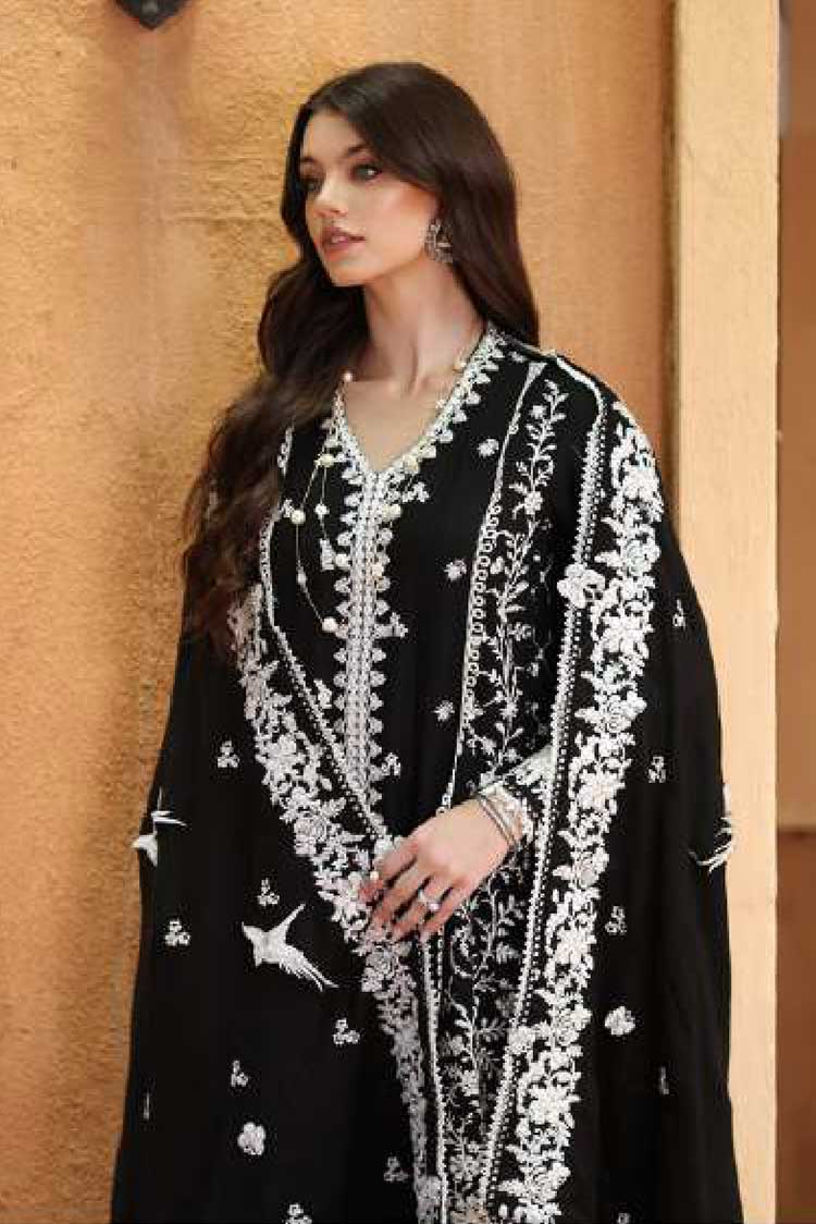 Picture of <!--tl-->Noor by Saadia Asad - Design 01 Noor Luxury Winter Shawl Collection - Available at Raja Sahib