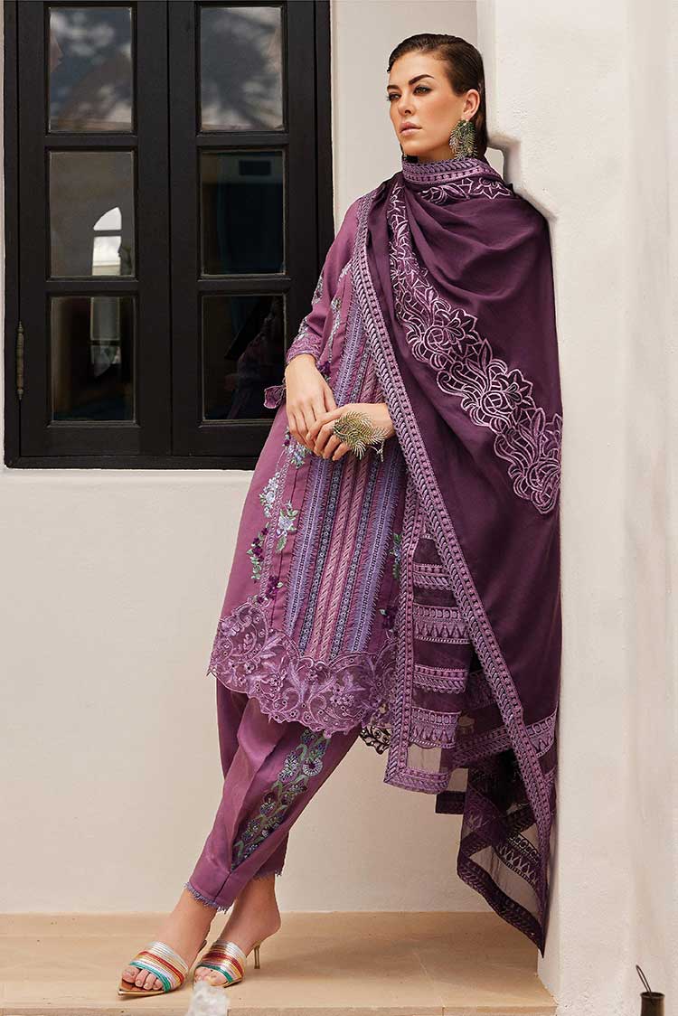 Picture of <!--ti-->Mushq - MNW 03 Nour Moroccan Dream Sateen Shawl Collection - Available at Raja Sahib