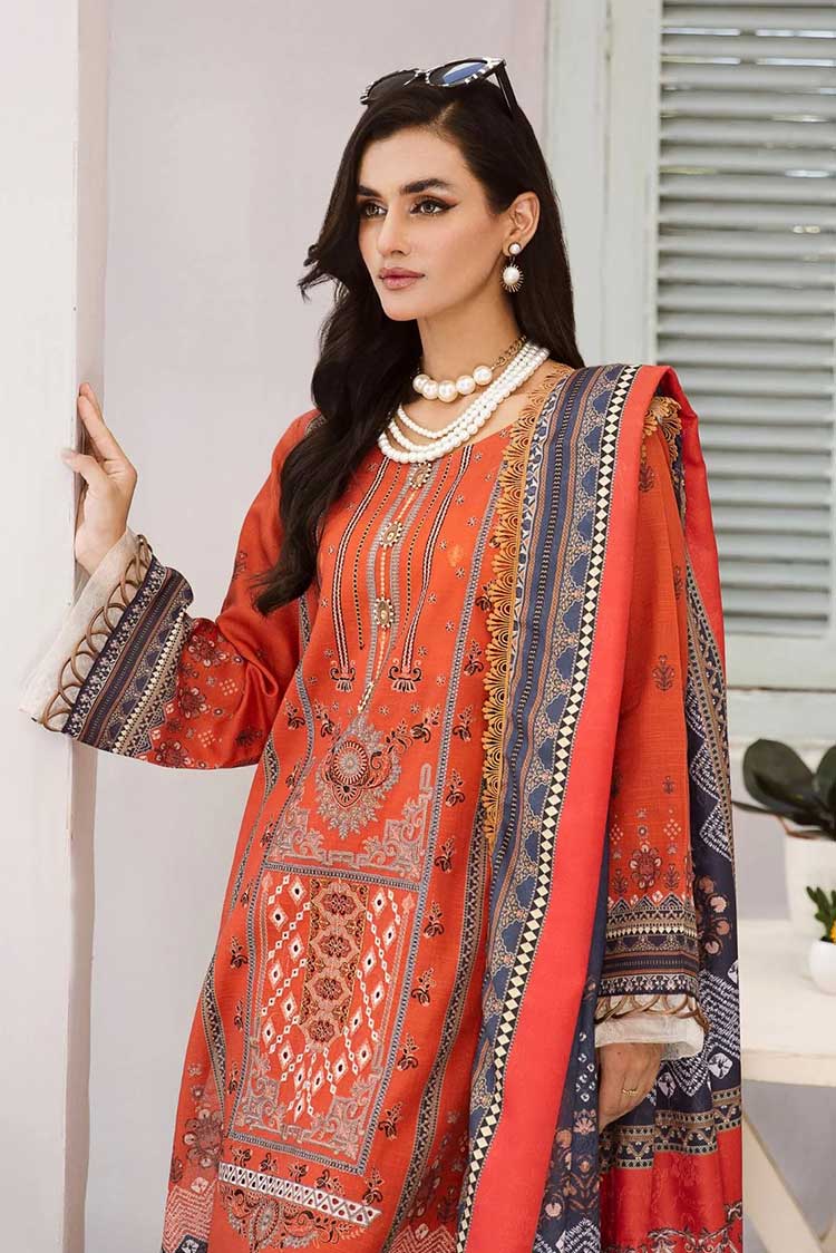 Picture of <!--st-->Lala - LW 0151 Vivia Dahlia Winter Collection - Available at Raja Sahib