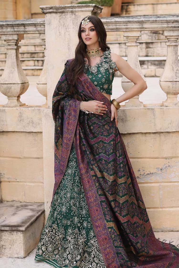 Picture of <!--sr-->Noor by Saadia Asad - Design 01 Noor Kaani Handmade Wedding Collection - Available at Raja Sahib