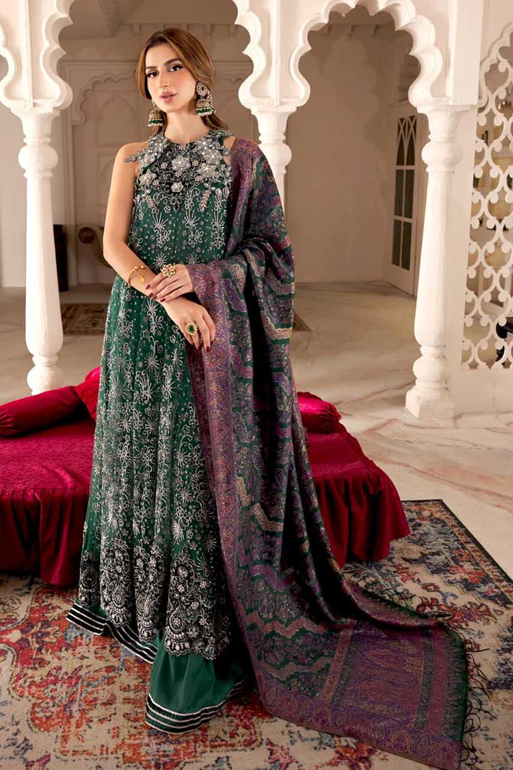 Picture of <!--sr-->Noor by Saadia Asad - Design 01 Noor Kaani Handmade Wedding Collection - Available at Raja Sahib