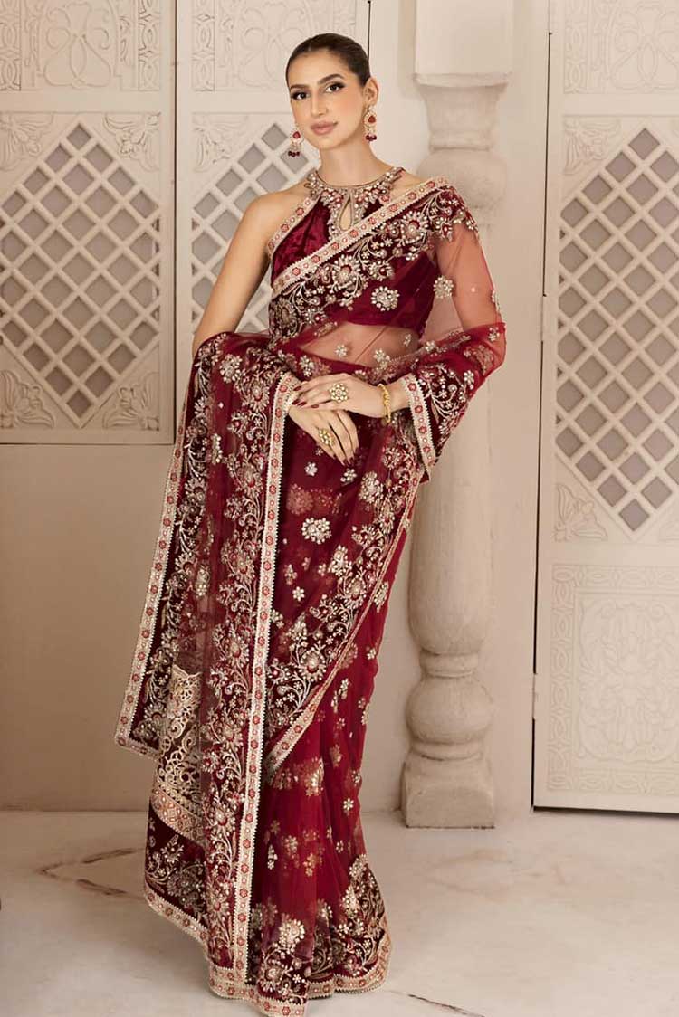 Picture of <!--sn-->Noor by Saadia Asad - Design 05 Noor Kaani Handmade Wedding Collection - Available at Raja Sahib