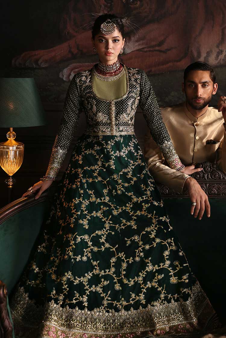 Picture of <!--si-->Mushq - MV 23 07 Shahinaz Niloufer Velvet Edit - Available at Raja Sahib