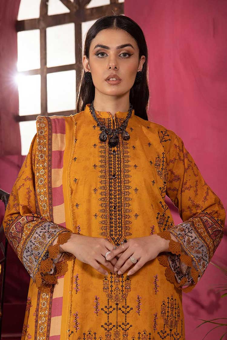 Picture of <!--bjw-->Shaista - Design 209 Aleena Embroidered Khaddar Collection - Available at Raja Sahib