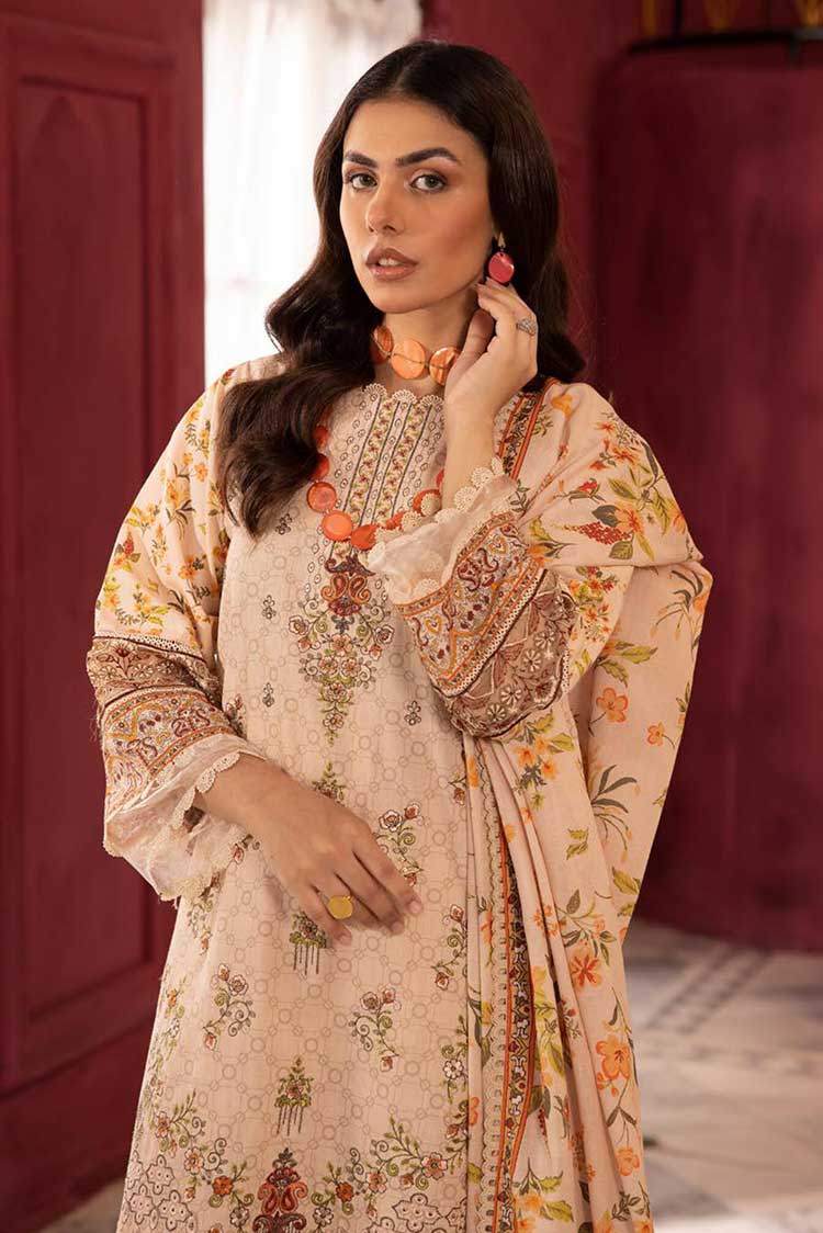 Picture of <!--bjv-->Shaista - Design 211 Aleena Embroidered Khaddar Collection - Available at Raja Sahib