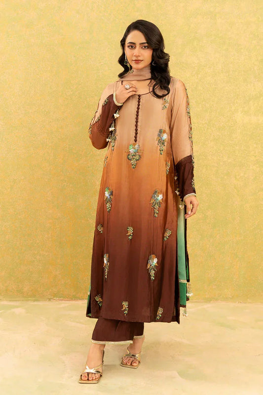 Picture of Zaib un Nisa - Zairah Luxury Formals - Nurehh - Available at Raja Sahib
