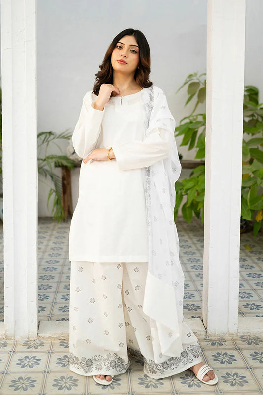 Zauk - Eid Edit - Kurta Set - White