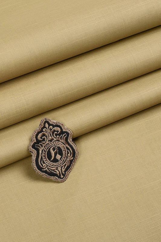 Fabrich - Zouq - Cotton - Yellow-Cream