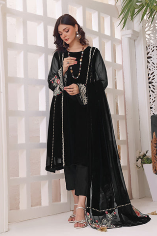 Abaan Zohan - Zeenia Collection - Black