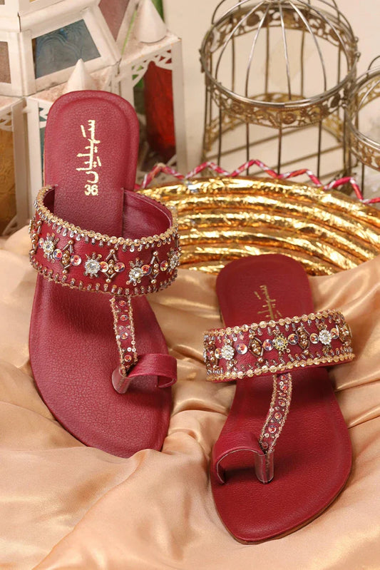 Picture of Saheliyan - Zeenat Kolhapuri Collection - Lila - Available at Raja Sahib