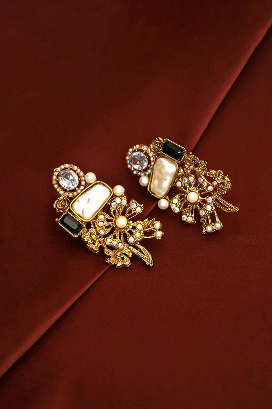 Zehnaz - Ottoman Pearl Majesty Earrings